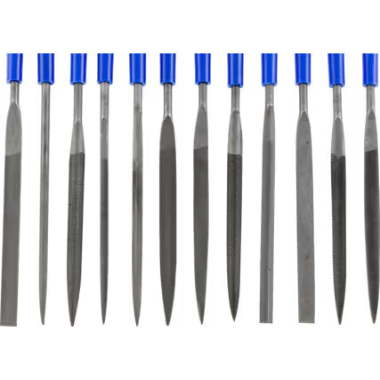 Senator 16cm Cut 2 Assorted Needle File Set (12-Piece) - SEN0316990K SENATOR