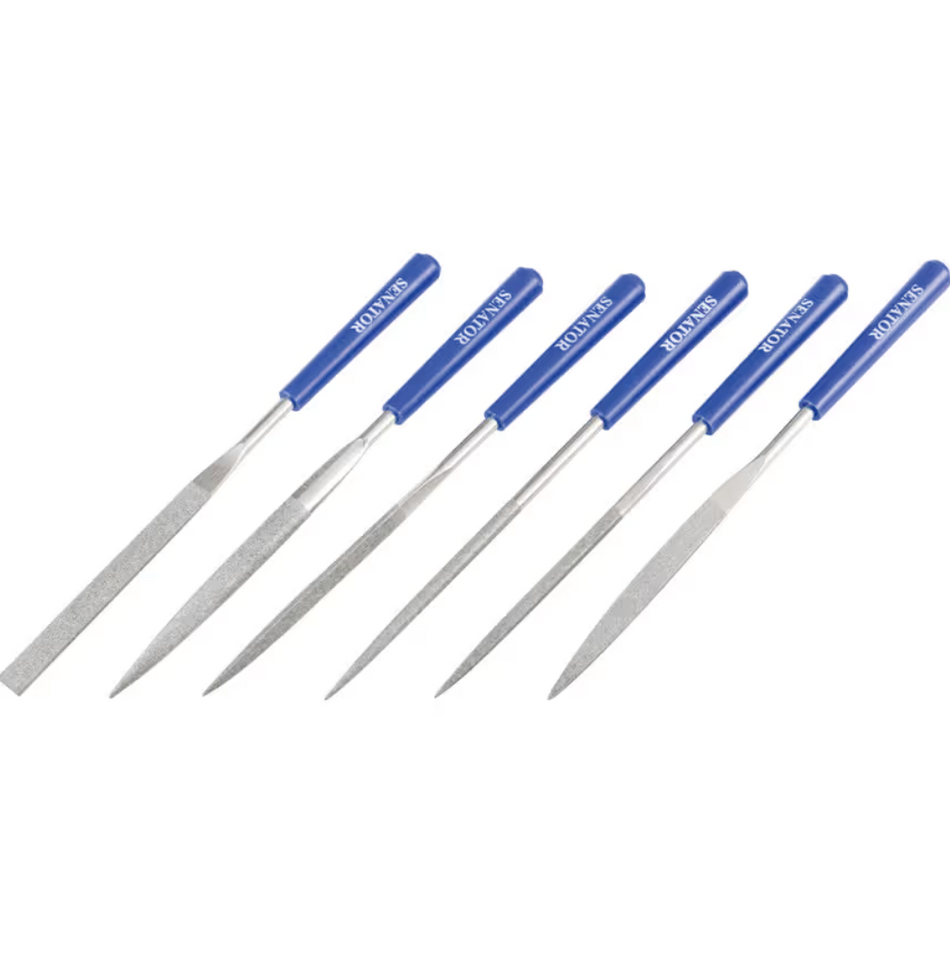 The SEN0330600K come in Set of six round-nose pliers with blue insulation handle, built with high-quality diamond coating, this set provides smooth, controlled material removal while maintaining durability and accuracy.