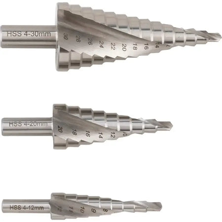 Sherwood 4-30mm 14-Step HSS Sheet Metal Step Drill SHERWOOD