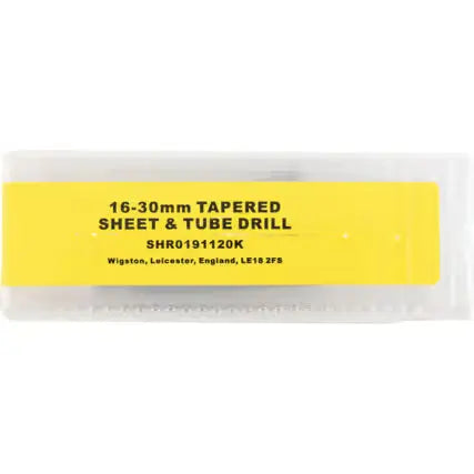 Sherwood 16–30mm Tapered Sheet & Tube Drill SHR0191120K SHERWOOD