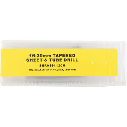 Sherwood 16–30mm Tapered Sheet & Tube Drill SHR0191120K SHERWOOD