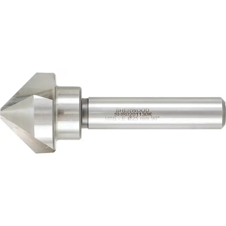 Sherwood SHR0201130K 25mm 90° HSS-Cobalt 3-Flute Countersink SHERWOOD