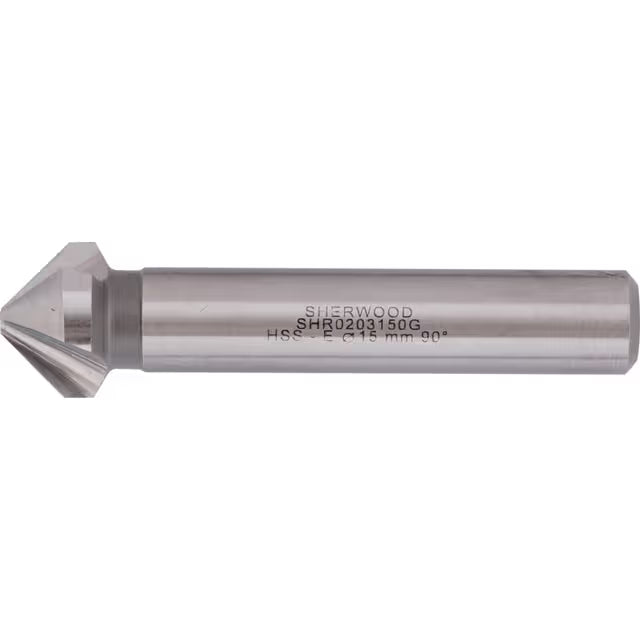 Sherwood SHR0203150G 15mm 90° HSS-Cobalt Countersink DIN335 SHERWOOD