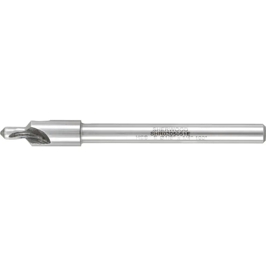 Sherwood SHR0205051E 1/8"x1/4" 100° HSS Cobalt 3FL Piloted Countersink SHERWOOD