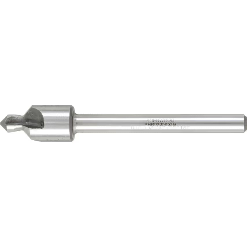 Sherwood SHR0205053G 3/16"x3/8" 100° HSS Cobalt 3FL Piloted Countersink SHERWOOD