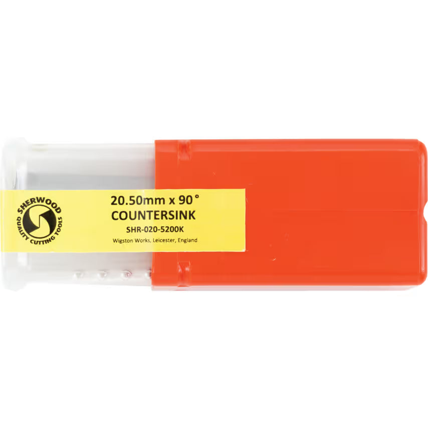 Sherwood SHR0205200K 20.50mm 90° HSS Countersink Bit for Metalwork SHERWOOD