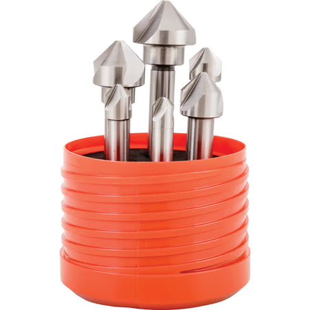 Sherwood 8-25mm 90° HSS Cobalt Single-Sided Countersink Set SHERWOOD