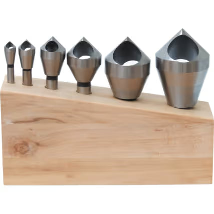 Sherwood 2-30mm 90° HSS Cobalt Single-Sided Countersink Set SHERWOOD