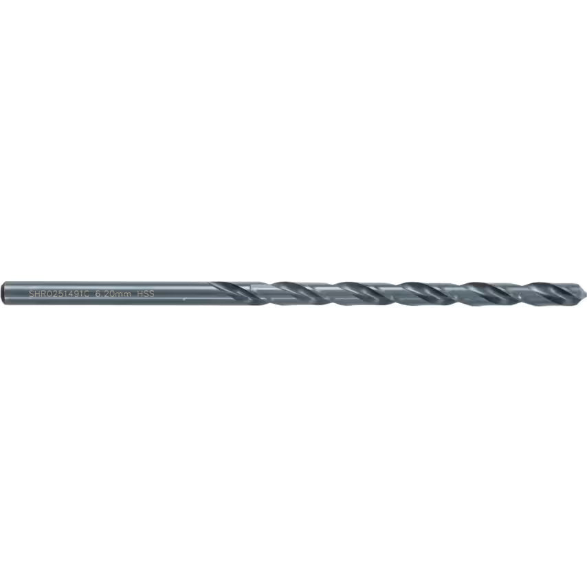SHERWOOD 6.20mm HSS Long Series Drill Bit SHR0251491C Precision SHERWOOD