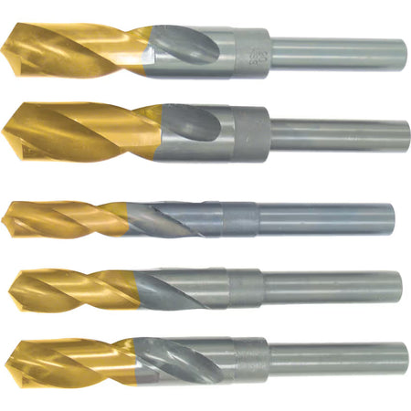SHERWOOD 18.00mm HSS Fully Coated 1/2" Parallel Shank Drill Bit SHERWOOD