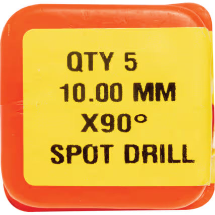 SHERWOOD SHR0252531C 10.00mm 90° HSS S/S Spotting Drill Bit SHERWOOD