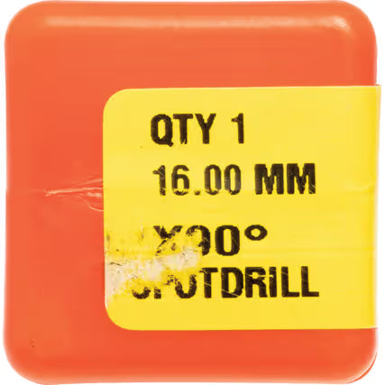 SHERWOOD SHR0252533E 16.00mm 90° HSS S/S Spotting Drill Bit SHERWOOD