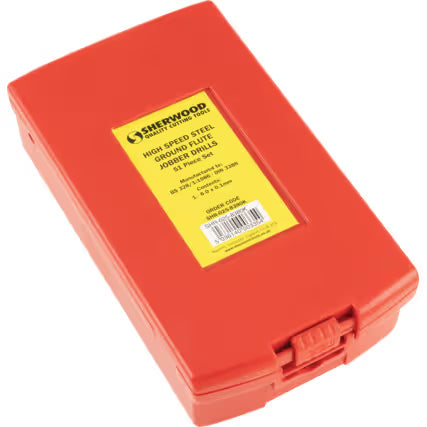 SHERWOOD SHR0258380K HSS Drill Set 1-6mm x0.1mm 51pcs SHERWOOD