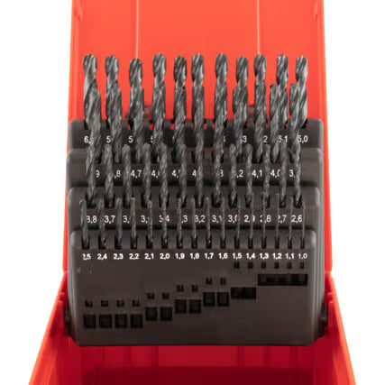 SHERWOOD SHR0258380K HSS Drill Set 1-6mm x0.1mm 51pcs SHERWOOD