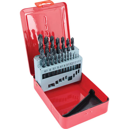 SHERWOOD SH0258460K HSS Drill Set 1-10mm x0.5mm 19pcs SHERWOOD