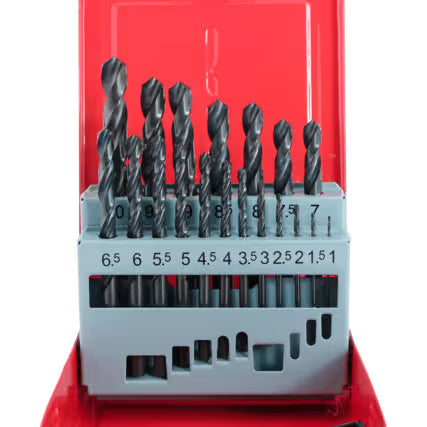 SHERWOOD SH0258460K HSS Drill Set 1-10mm x0.5mm 19pcs SHERWOOD
