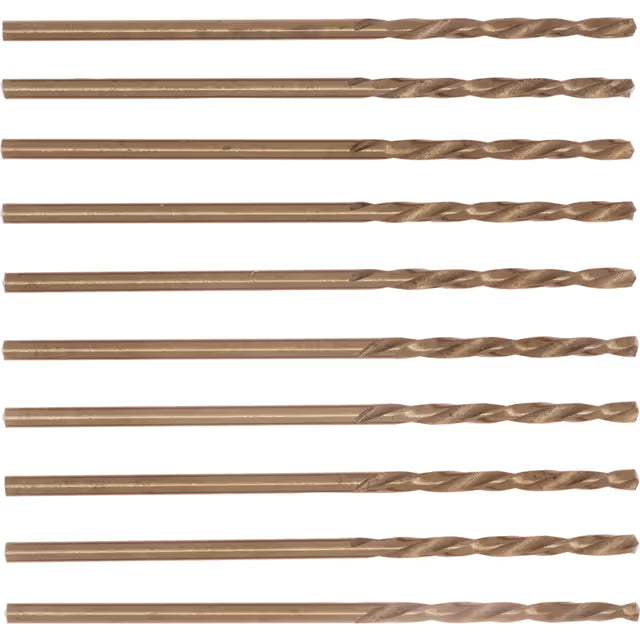 SHERWOOD Cobalt Drill Bits for Stainless Steel 1–13mm DIN338 SHERWOOD