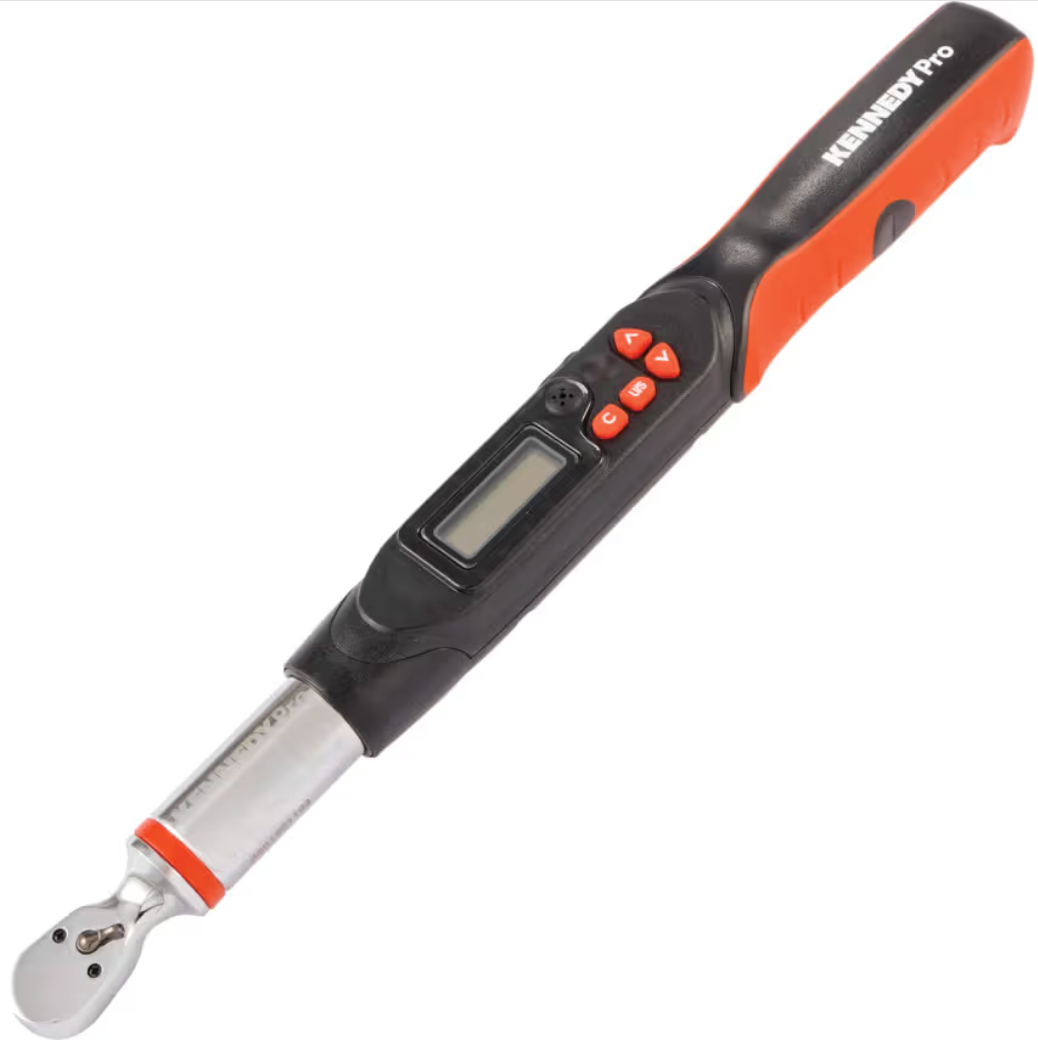 Kennedy Pro DIGITAL TORQUE WRENCH Range - 1/4", 3/8", 1/2", 3/4" Drive KENNEDY