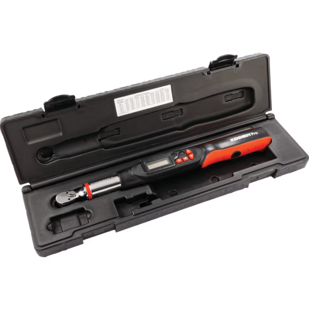 Kennedy Pro DIGITAL TORQUE WRENCH Range - 1/4", 3/8", 1/2", 3/4" Drive KENNEDY