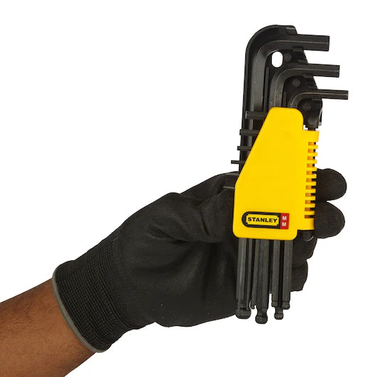 Stanley 9-Piece Metric Long Arm Ball Point Hex Key Set (69-256) STANLEY