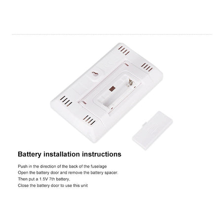 Uni-T A13T Temperature Humidity Meter | Indoor Outdoor Hygrometer with Clock & Alarm UNI-T