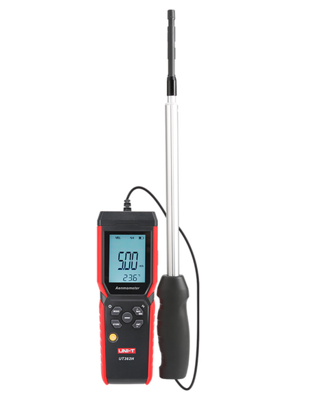 UNI-T UT362H Hot Wire Anemometer: High-Accuracy HVAC Testing Meter UNI-T