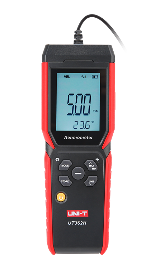 UNI-T UT362H Hot Wire Anemometer: High-Accuracy HVAC Testing Meter UNI-T