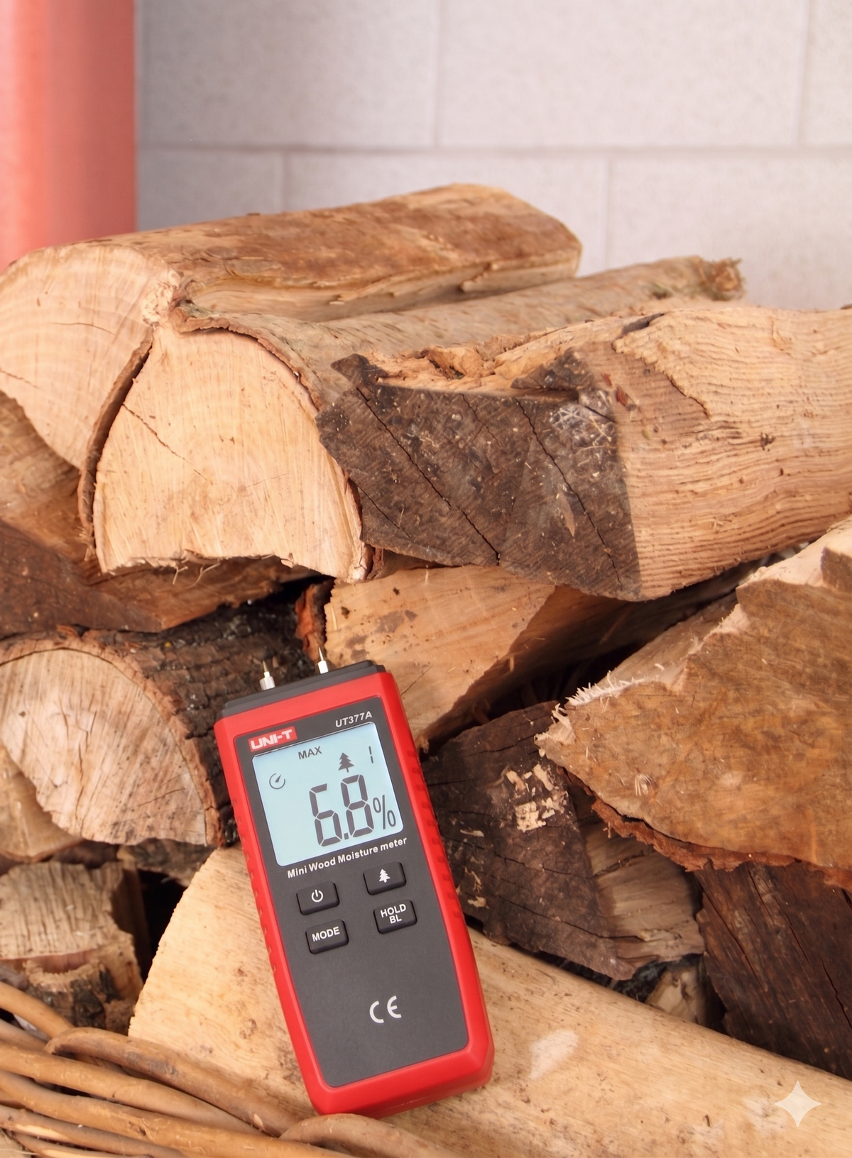 UNI-T UT377A Mini Wood Moisture Meter 2-40% Range Compact Design UNI-T