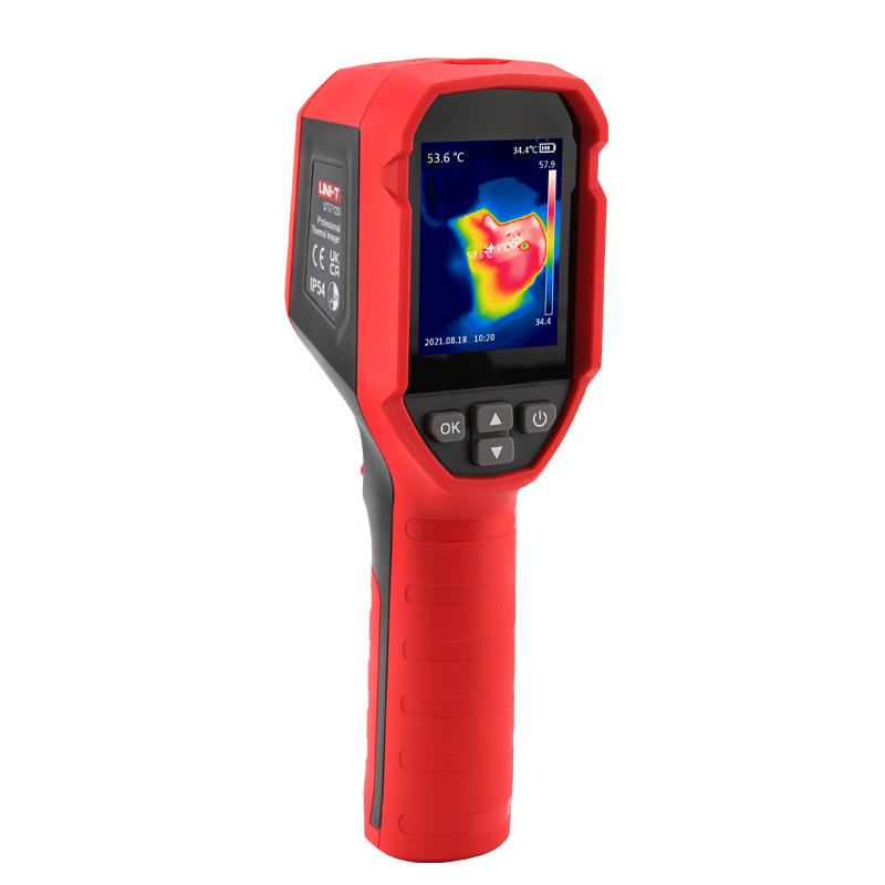 Buy the Uni-T UTi712S handheld thermal camera with high-resolution infrared imaging for HVAC, electrical, and industrial inspections.