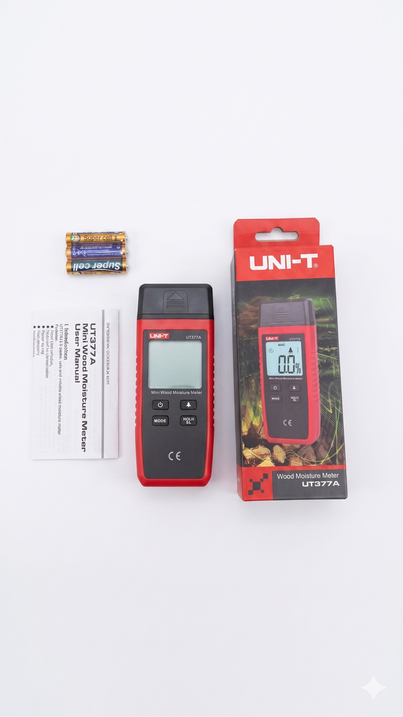 UNI-T UT377A Mini Wood Moisture Meter Unboxed Showcase.