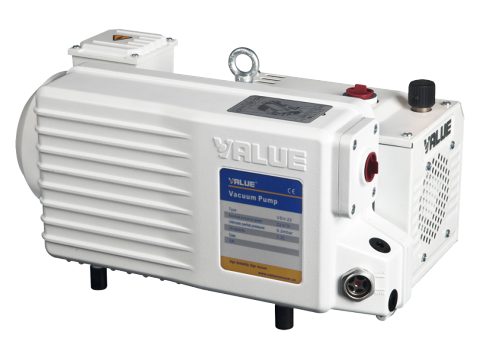 VALUE VSV-28 Single-Stage Vacuum Pump 28m³/h 50Hz 1PH Techno Tools & Equipment