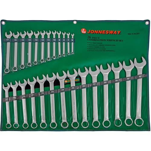 JONNESWAY 26PCS COMBINATION WRENCH SET( MM ) W26126S