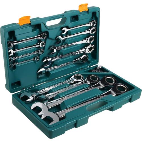 JONNESWAY 72 TEETH RATCHETING COMBINATION WRENCH SET W45117S