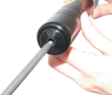 Yamoto YMT5400030K Push Type Steel Grease Gun 120cc | Electroplated Manual Grease Gun YAMOTO