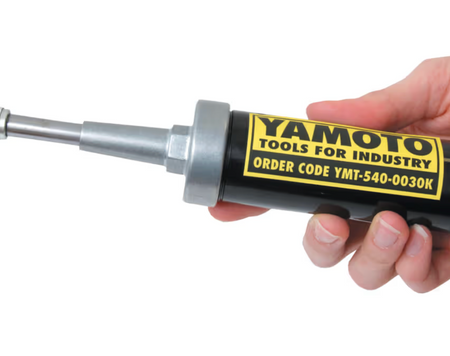 Yamoto YMT5400030K Push Type Steel Grease Gun 120cc | Electroplated Manual Grease Gun YAMOTO