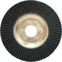 115 X 22MM ALUM/BACK ZIRC FLAP DISC P120