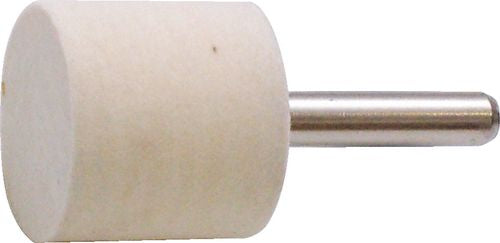 24MM X 24MM FELT BOB CYLINDER TYPE 6MM SHANK