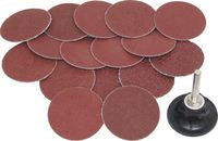 50MM Q/C AL/OX ABRASIVE DISC KIT 17PCE