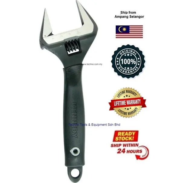 Kennedy Extra Wide Jaw Adjustable Spanner From 6in to 12in KENNEDY