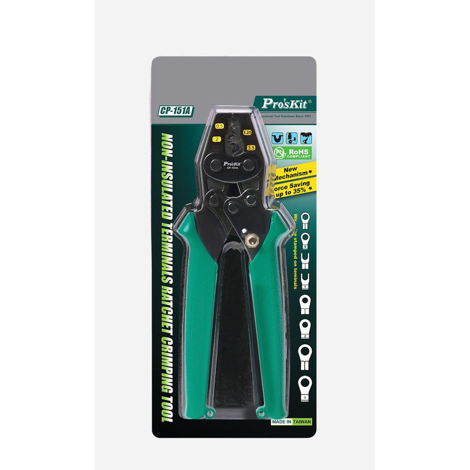 PROSKIT CP-151A Non-Insulated Terminals Ratchet Crimping Tool