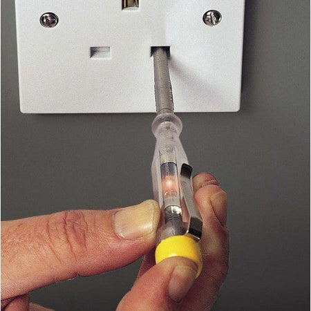 STANLEY Test Pen 66-119 Spark Detecting Screwdriver 100-500V 5-1/2" (3 x 65mm) STANLEY