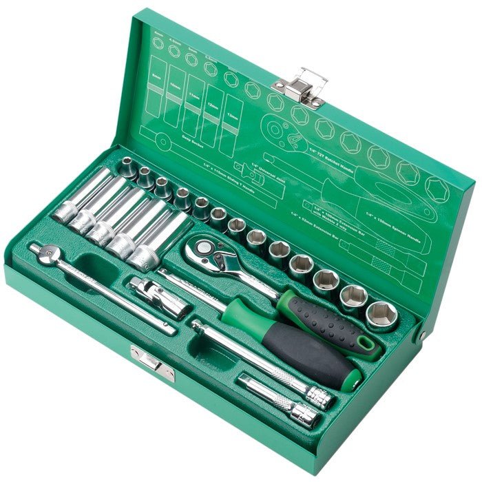 PRO'SKIT HW-22401M 24Pcs 6.3mm Driver Socket Tool Set