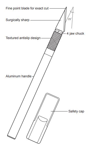 PRO'SKIT PD-394A Precision Knife (Small)