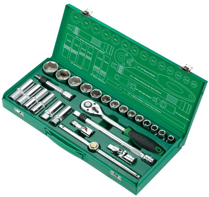 PRO'SKIT HW-42601M 26Pcs 12.7mm Driver Socket Tool Set