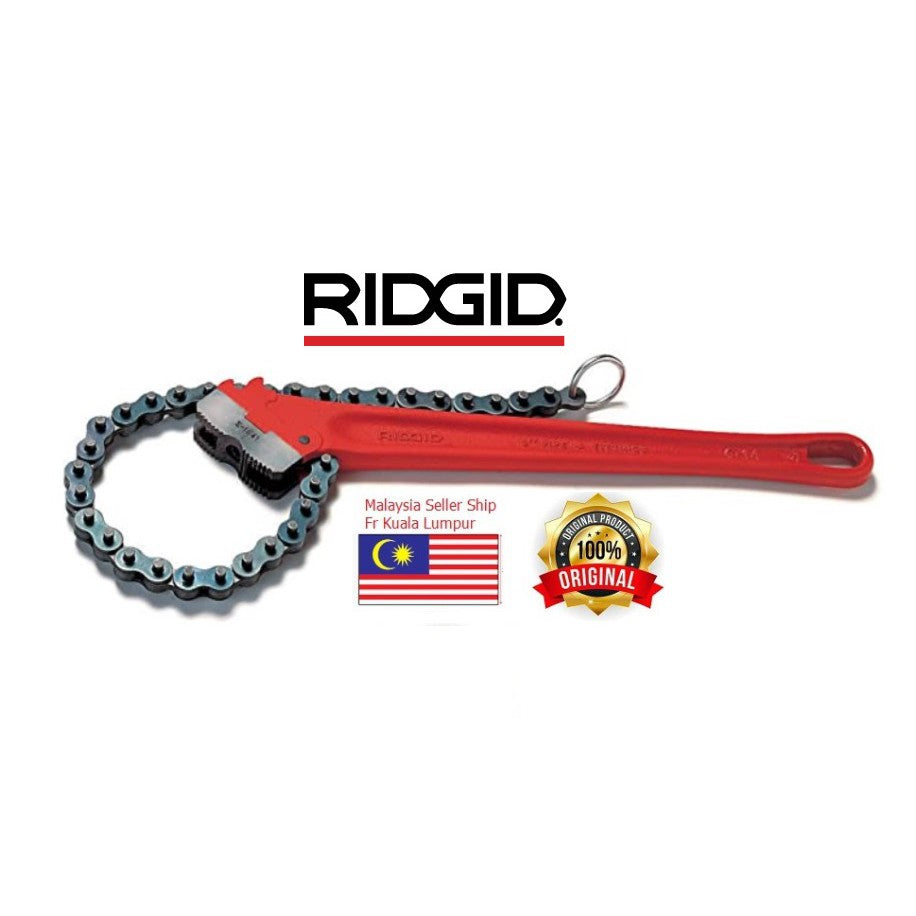 RIDGID 31320 H/DUTY Chain Wrench, L500mm (NEW & ORI RIDGID)