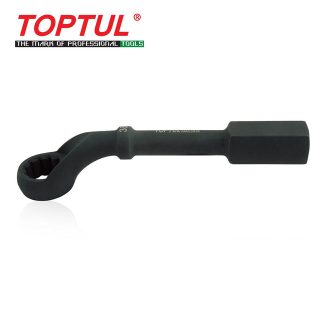 TOPTUL Heavy Duty Slogging Ring Wrench 45° Offset AAAU Series