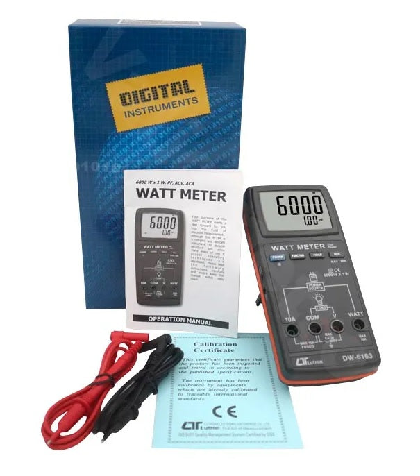 LUTRON DW-6163 Watt Meter | 3 Months Warranty LUTRON