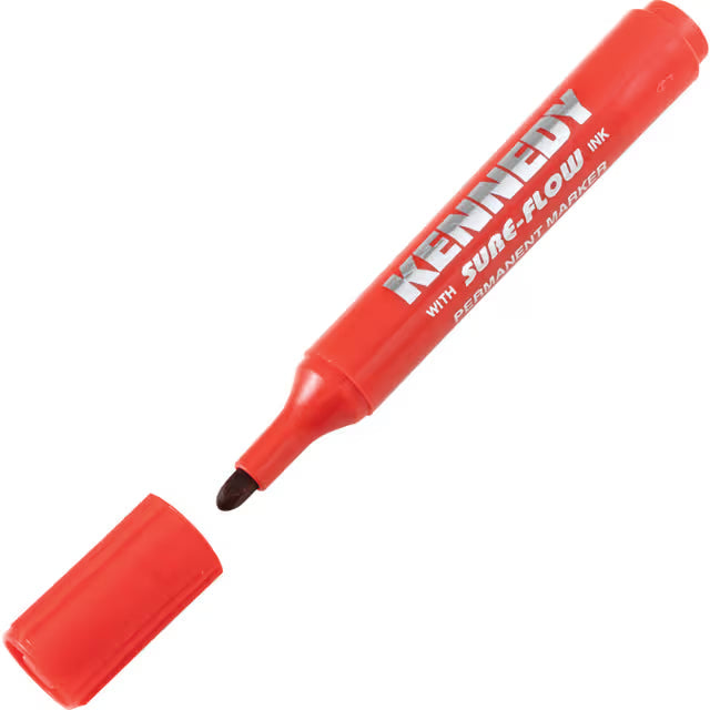 Kennedy Permanent All Surface Marker Pen Black Red Blue Green KENNEDY