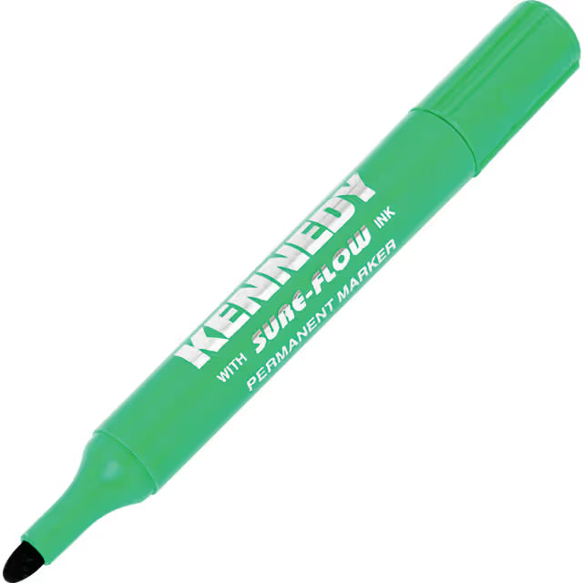 Kennedy Permanent All Surface Marker Pen Black Red Blue Green KENNEDY