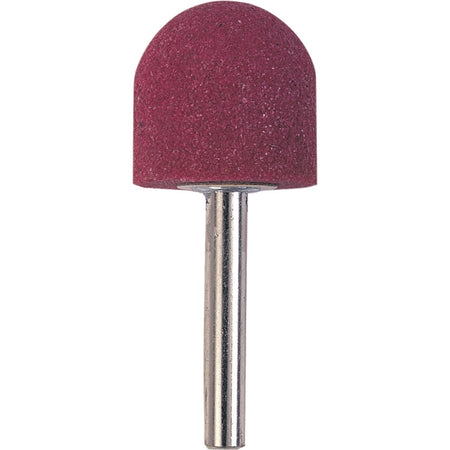 Kennedy KEN2500210K A21 mounted point, round-nosed aluminium oxide stone on 6mm shank